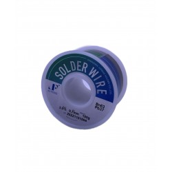 Solder wire Sn63Pb37, 0.7mm, Kurşunlu tel lehim, Sn63Pb37, 0.7 mm, 100 gram makara, Jufeng